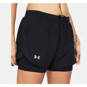 매장정품 UNDERARMOUR 언더아머 UA 플라이-바이 여성 투인원 쇼츠 1382440 1974606