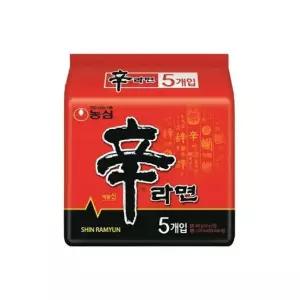 [농심] 신라면 멀티(5입) X 8팩 / 1박스