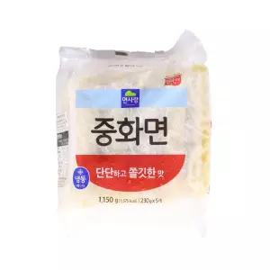 냉동 1.15kg 5입 중화면 면사랑