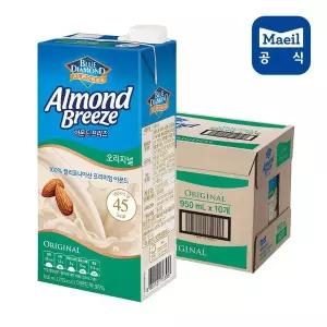 [매일] 아몬드브리즈 대용량 오리지널 950ml 10팩 (1박스)[35952018]