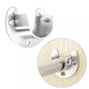 옷걸이봉브라켓 U소켓 옷걸이봉 U형 브라켓 32mm 봉소켓 옷봉소켓 받침대