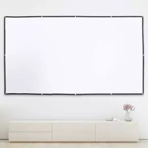 휴대용 빔스크린 16대9비율 330x187cm 대형스크린 가정용스크린