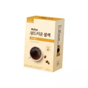 맥심 부드러운 블랙 모카 골드 믹스 커피 100T