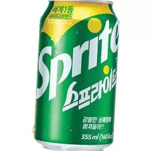 코카콜라 스프라이트 355ml 캔 X 24개