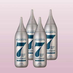 트리트먼트 헤드스파7 탈모완화 헤어트리트먼트 더프리미엄 210ml 2개+2개 헤어영양 두피케어 손상모 탄력