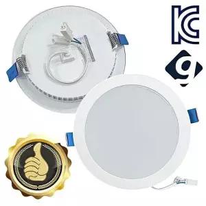 [제이큐]LED 다운라이트 매립등 6in 15W 주광색 매입등 램프 현관 천장 엘이디