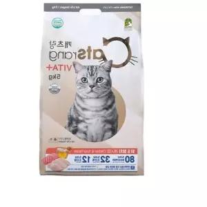 전연령 고양이 반려묘 건식 사료 비타플러스 5kg 건식사료 wy0026D