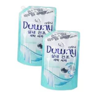 다우니 실내 건조 빨래 세탁 세제 1.4L X 2P -O