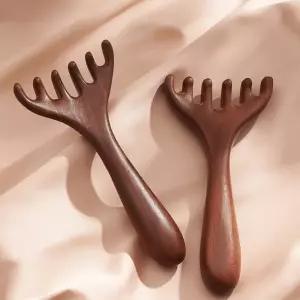 갈고리형 괄사 마사지기 지압 경락 두피관리 마사지 안마의자 종아리마사지기