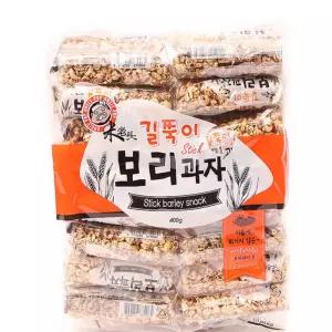 WJA 엉클팝 길쭉이 보리과자 400G(1박 10개입)