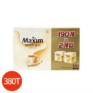 CL 동서 맥심 화이트골드 커피믹스 190T x 2개