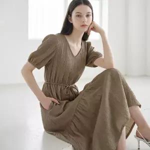 KARRA 텍스쳐롱원피스+벨트SET_A6M0916