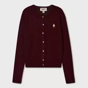 [후아유](마산점)Steve High Gauge Wool Cable Cardigan WHCKG4912F