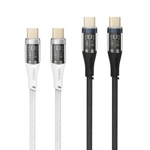 모락 비저블 60W USB C to C 타입 PD 초고속 충전 케이블