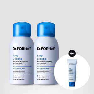 닥터포헤어 정수리 냄새·노세범 쿨링 4-in-1 스프레이 100mlx2+쿨링샴푸70ml