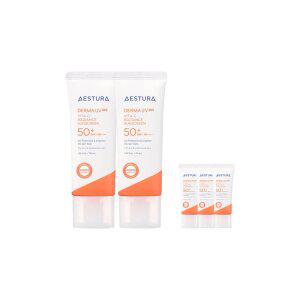 [본사직영]에스트라 더마UV365 비타C 광채수분 선크림 40ml 2개 + 선크림20ml 3개