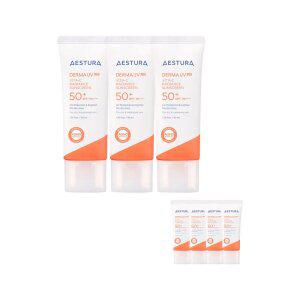 [본사직영]에스트라 더마UV365 비타C 광채수분 선크림 40ml 3개 + 선크림20ml 4개