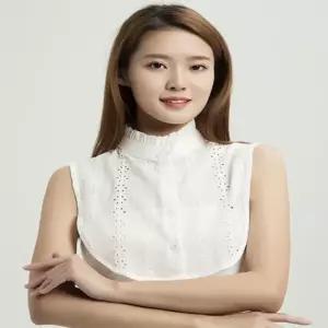 이너카라 차이나 레이어드카라 플리츠 이너셔츠 넥케이프 페이크 목만있는 카라 EWFIDRD512