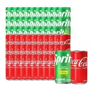 코카콜라+스프라이트 190ml 60캔 (각 30캔)