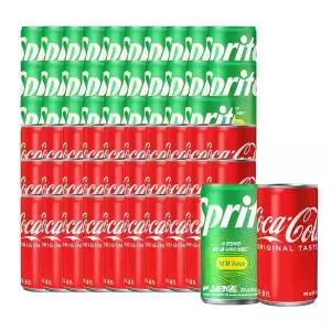 코카콜라+스프라이트 190ml 60캔 (각 30캔)