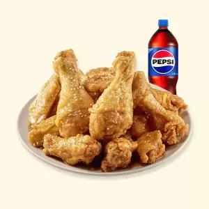 [자담치킨] 간장콤보치킨+콜라1.25L