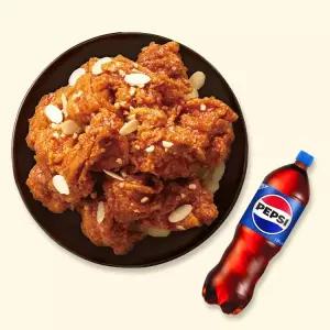[자담치킨] 양념순살치킨+콜라1.25L