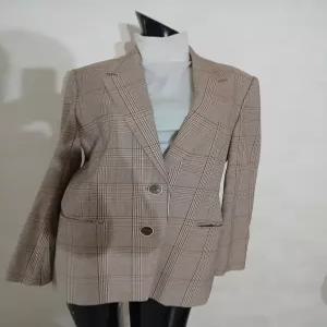 잇미샤 체크 패턴 롱자켓 (NB11476)