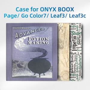 ONYX BOOX 페이지용 마그네틱 커버  자동 웨이크업 초미니 스마트 기능을 갖춘 Leaf 3c Go Color 7 책장