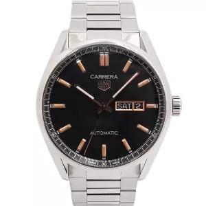 Tag Heuer(태그호이어) WBN2013 까레라 데이데이트 블랙판 골드핸즈 41MM 오토매틱 남성 시계aa65646
