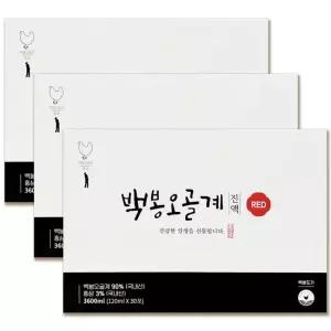 국산 백봉오골계 홍삼 당귀 엑기스 90포