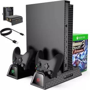 Xbox One/One S/One X 쿨링 스탠드 CTPOWER 수직 충전 스테이션