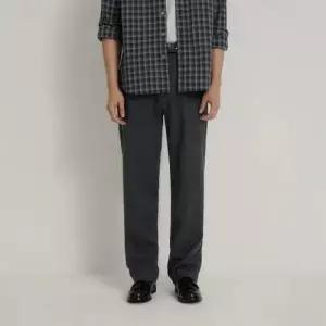 빈폴 BEANPOLE 26SS 30 OFF 울 혼방 세미와이드 슬랙스 애쉬 BC6121C294