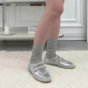 편한신발 캐쥬얼 끈없는운동화 패션 여성단화 운동