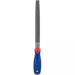 WORKPRO W051003 8 In 반원형 줄 오목·볼록·평평한 표면용 내구성 강철 편안한 미끄럼 방지 손잡이 더블