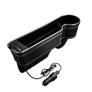 USB C 고속 충전기가 장착된 7가지 컬러 LED 카시트 갭 충전기 포켓 년형 콘솔 사이드 시트 승객용 및 타입