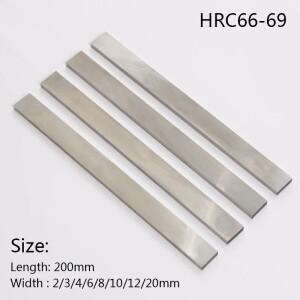 200mm Length Square High Speed Turning Tool Width Knife Bar Hard Blank Lathe Machining