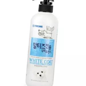(올핀)말티즈 전용 강아지 샴푸 린스 550ml 애견 미용 탈취용