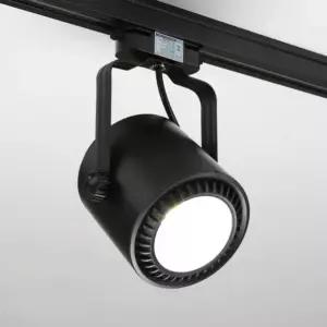 IOWF138AA 주광 까페조명 블랙 led 기구 레일등 COB타입 원통스포트 30W 레일조명 레일용 포인트등