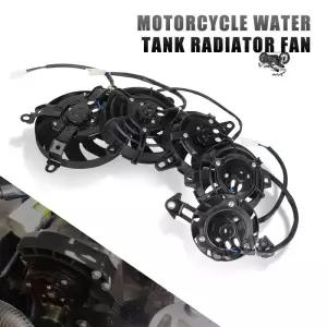 12V 오토바이 냉각 팬 쿨러 엔진 전기 라디에이터 150cc250cc ATV 쿼드 고 카트 버기 모토 크로스
