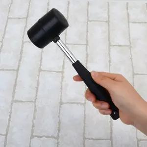 원목 마루시공 탄성 목공용 고무망치 300g rjk39qVD