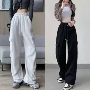 [텐바이텐][홍은]신상 여자 데일리 밴딩 와일드 카고 트레이닝복 팬츠