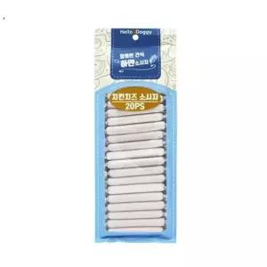 간식 참좋은간식 하얀 소시지 20P 치킨치즈 강아지