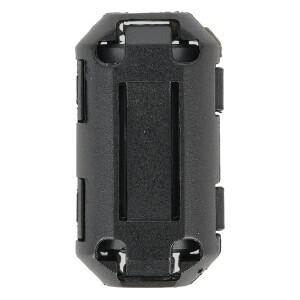 5Pcs 3.5/5/7/9/13mm 토로이달 코어 페라이트 비드 클립 초크 EMI RFI 노이즈 필터 USB/비디오 케이블 전원