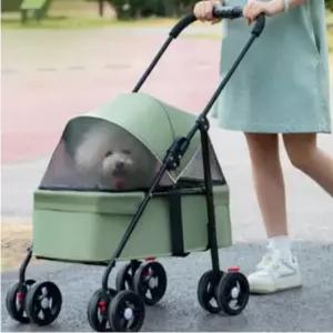 강아지 애견유모차 반려견 분리형 펫유모차 접이식 웨건