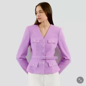 제시뉴욕 트위드벨트정장자켓ME2NRJT0200_KG 465417