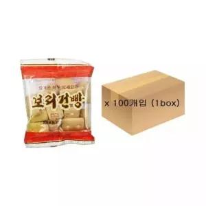 보리건빵 30gx100EA 1박스 군대 간식 전투식량