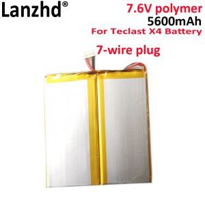 Teclast X4 노트북 태블릿 PC 축전지 7 선 플매트 카펫 러그 5600mAh 용 새 7.6V 배터리 H-28125140P