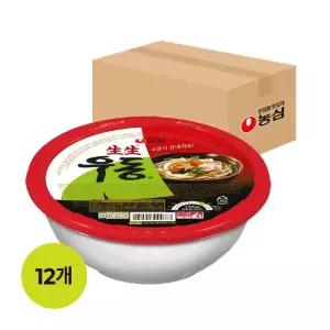 ns 초간단 생생우동용기(276gx12) 탕비실 자취 캠핑 사무실 도매 간식 야식 술안주 276g
