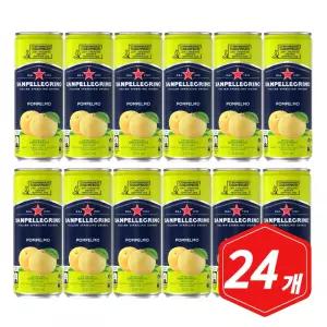 산펠레그리노 폼펠모 자몽 330ml x 24개 회사 사무실 대용량 스파클링 음료수