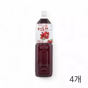 참다음 석류 골드 6배희석 1.5L X 4개 음료베이스